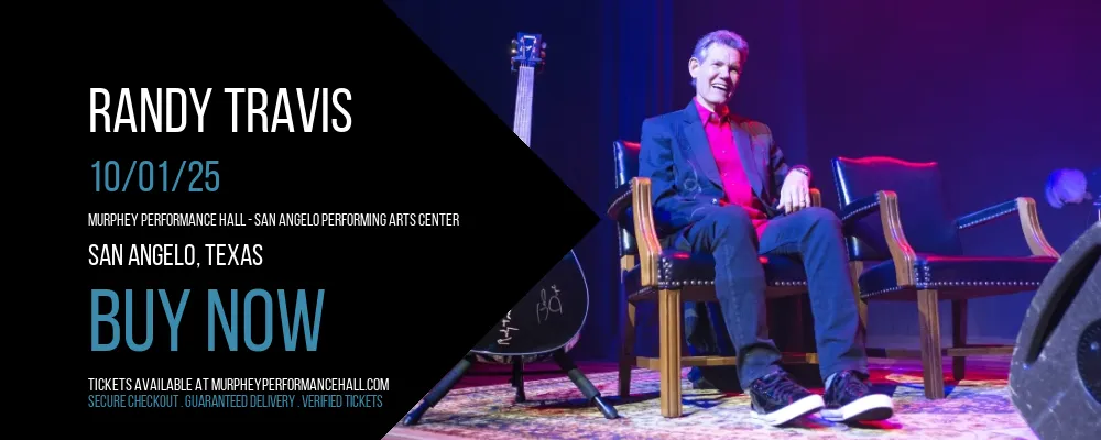 Randy Travis at Murphey Performance Hall Performing Arts Center